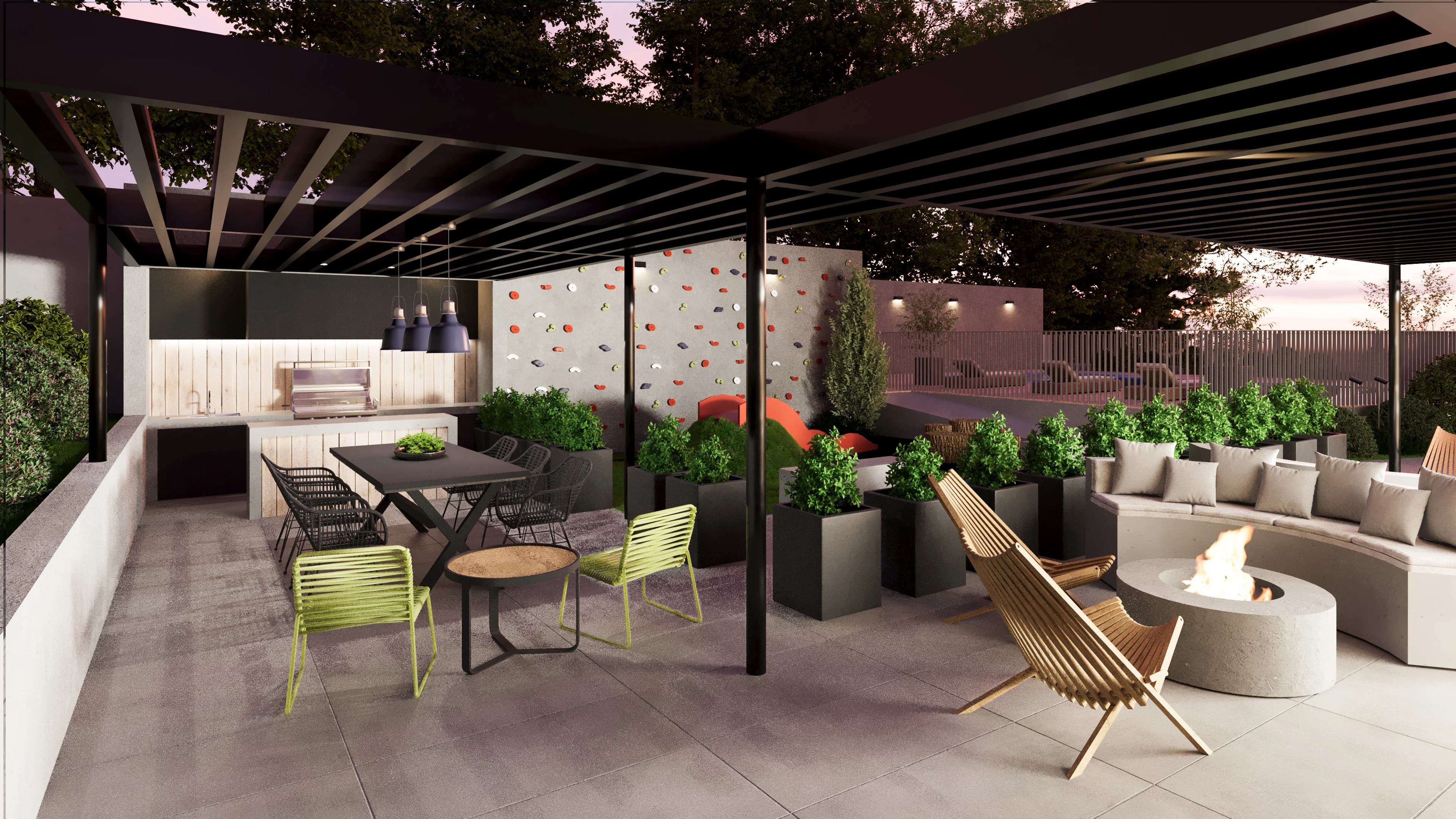 Interior — Zona de Estudio